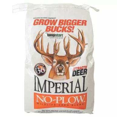 Whitetail Institute NP9 No-Plow Wildlife Seed Blend, 9 lbs, White