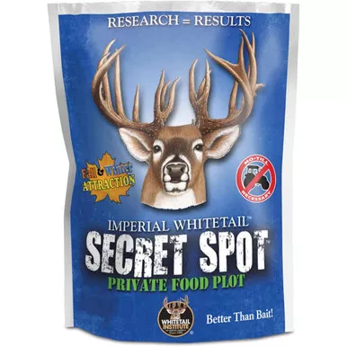 Whitetail Institute SECS4 Imperial Seed Secret Spot, 4 lbs, Blue