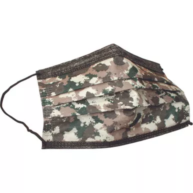 Whitetail’R 300310 EM95 Face Mask Clip Strip 12 Pack, Camo