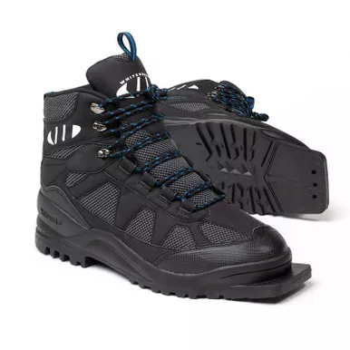 WHITEWOODS 301 75mm Black/Blue Ski Boots (301-75MM-BLK/BLU)