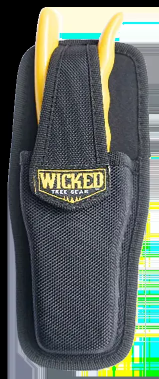 Wicked Tree Gear Hand Pruner Sheath Fits Tough Pruners Belt Loop Mount Black