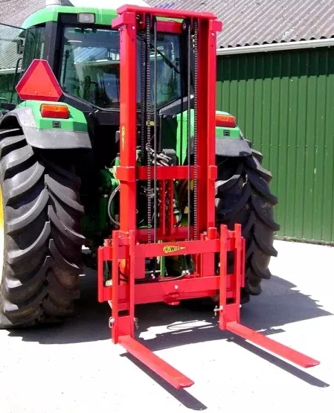 WIFO Forklift 3-Point Hitch | Model H280/2000 | Capacity 4400 lbs. | Lift Height 110″ | For Tractors