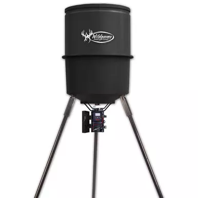 Wildgame Innovation WGI-WGIFD0025 Quick Set, 225 Feeder, Black
