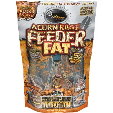 Wildgame Innovation WLD086 Acorn Rage Feeder Fat Attractant, 5 lbs, Brown