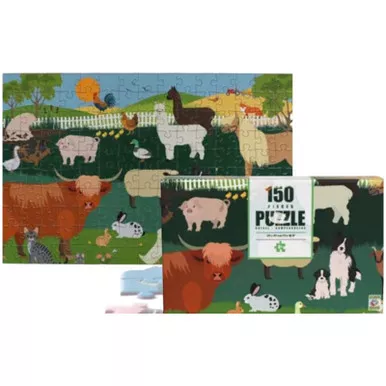 Wildlife Artists Puzzles 11 x 17″ Farm Animals 150 Pc
