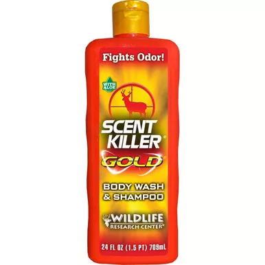 Wildlife Research 1241 Scent Killer Gold Soap and Shampoo, 24 Ounce, Red