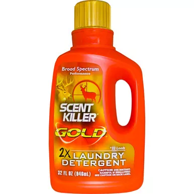 Wildlife Research 1249 Scent Killer Gold Detergent, 32 Ounce, Yellow