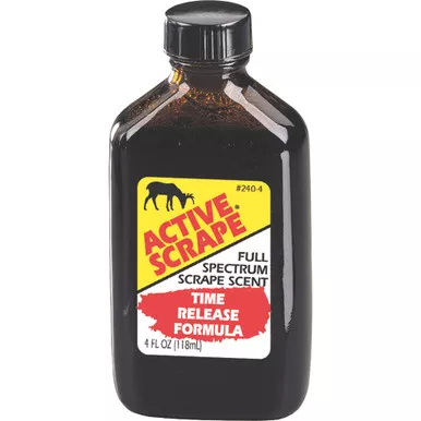 Wildlife Research 240-4 Active Scrape Time Release, 4 Ounce, Camo