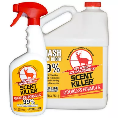 Wildlife Research 568 Scent Killer Super Charged, 1 Gallon, Yellow