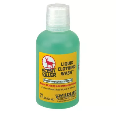 Wildlife Research Scent Killer Clothing Wash, 18 oz, Green