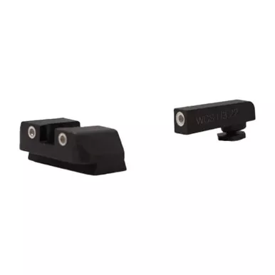 WILLIAMS Triton Classic White Night Sight Set for Glock 20, 21, 29, 30, 31, 32, 36, and 41 (606744)
