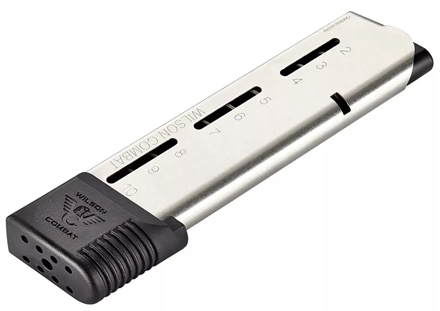 Wilson Combat OEMStainless Detachable with Extended Floor Plate 10rd for 45 ACP Wilson Combat 1911 Elite Tactical