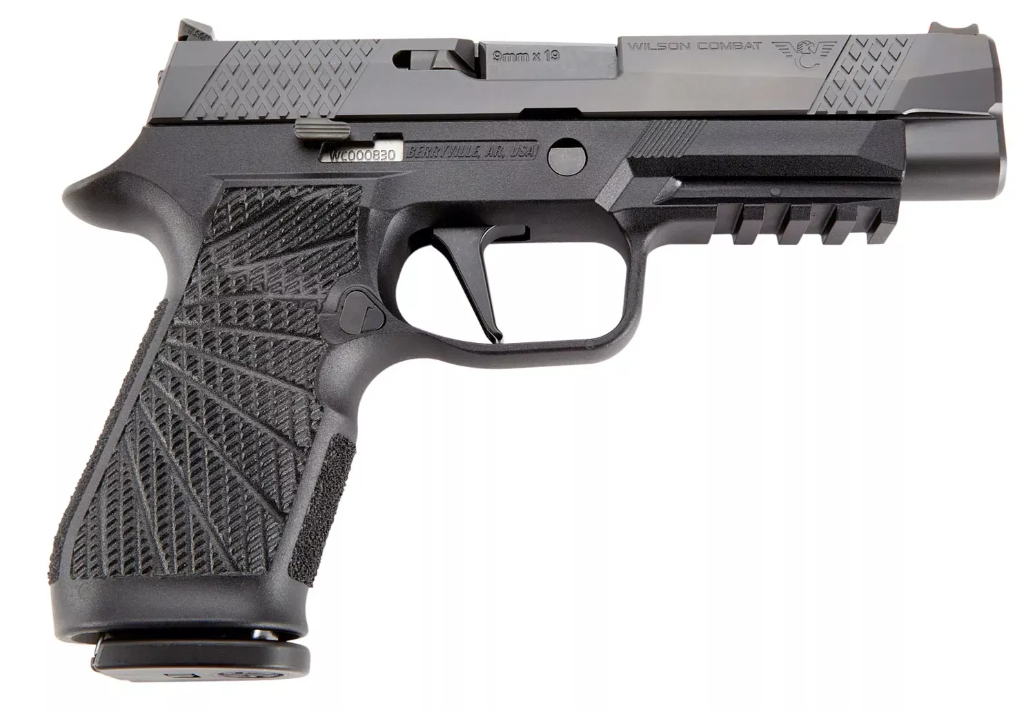 Wilson Combat P320 9mm Luger Pistol 4.70″ Black SIGWCP320F9B