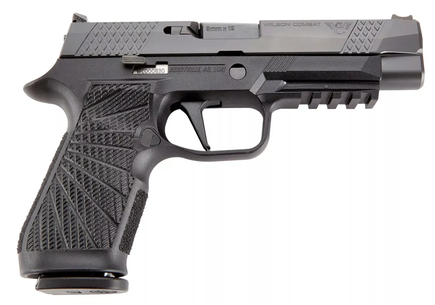 Wilson Combat P320 9mm Luger Pistol 4.70″ Black SIGWCP320F9BATS