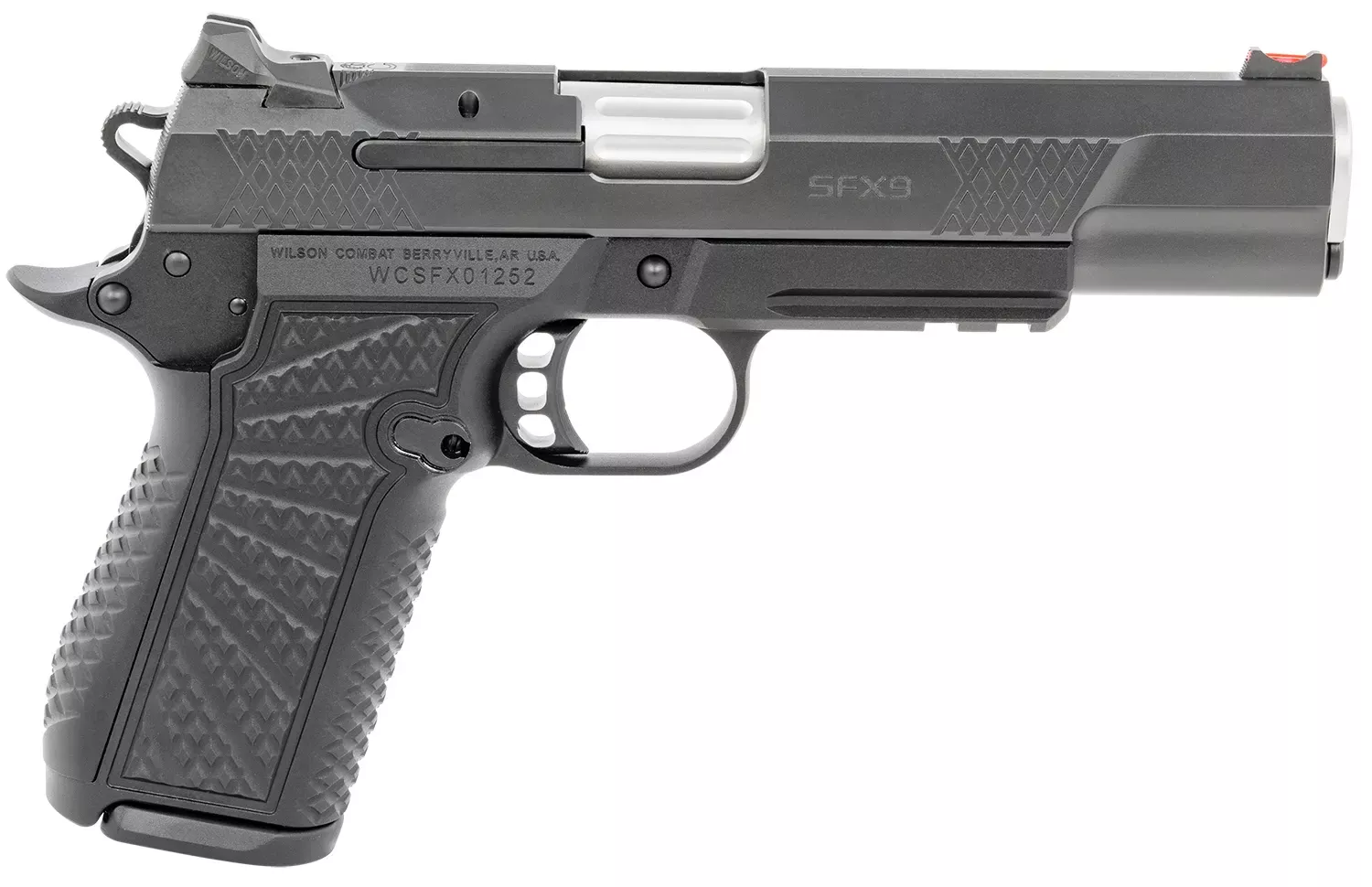 Wilson Combat SFX9 9mm Luger Pistol 5″ Black SFX9FSR5