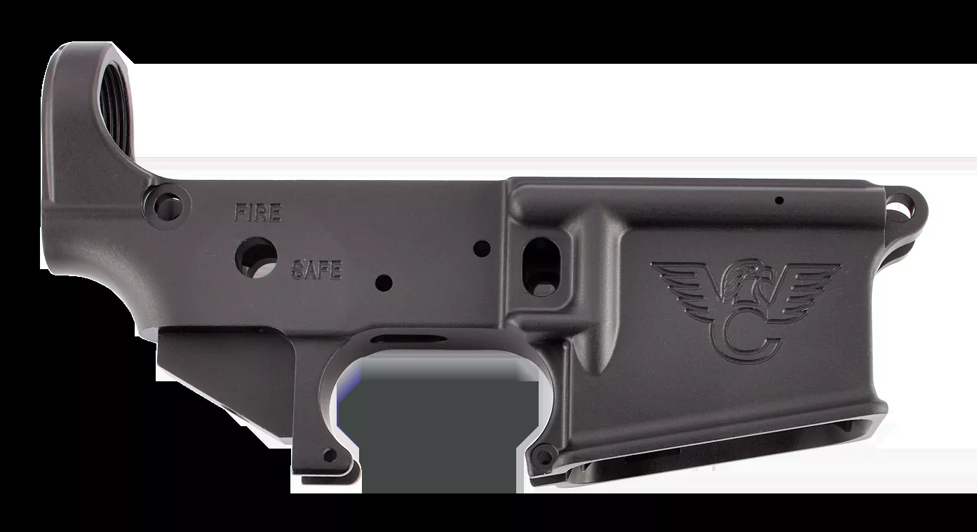 Wilson Combat TRLOWERANO Mil-Spec Lower ReceiverForged 7075-T6 Aluminum Material with Black Anodized Finish for AR-15