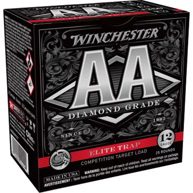 Winchester AA Diamond Grade 12 Gauge, 2.75" 25 Rnds