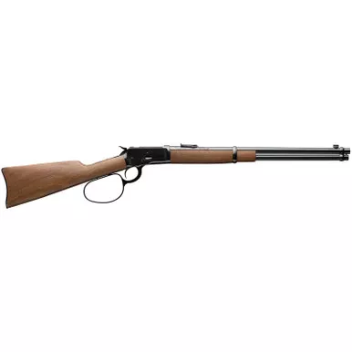 Winchester Guns 534190137 Model 1892 Large Loop Carbine 357 Mag 10+1 Cap 20″ Brushed Polish Blued Rec/Barrel Satin Walnut Fixed Straight Grip Stock Right Hand (Full Size)