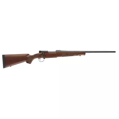 Winchester Guns 535201218 Model 70 Featherweight Compact 7mm-08 Rem Caliber with 5+1 Capacity, 20" Barrel, Brushed Polish Blued Metal Finish & Satin Walnut Fixed Feather Checkered Stock Right Hand