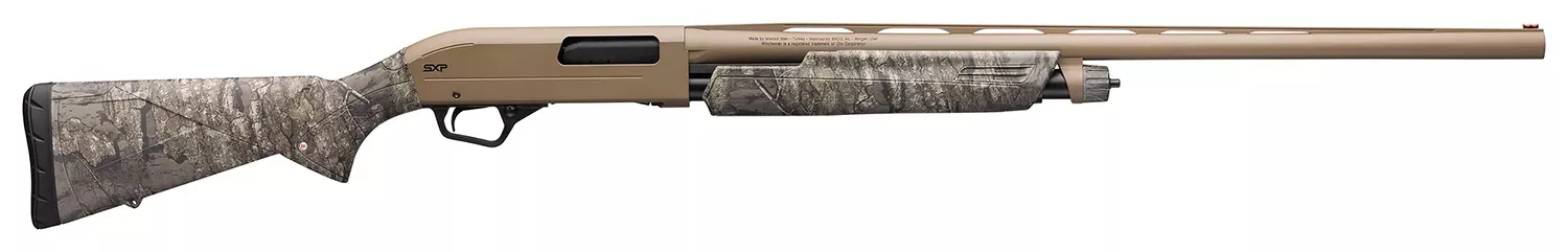 Winchester Guns SXP Hybrid Hunter 12 Gauge 26″ 4+1 3.5″ Flat Dark Earth Perma-Cote Rec/Barrel Realtree Timber Right Hand (Full Size) Includes 3 Invector-Plus Chokes