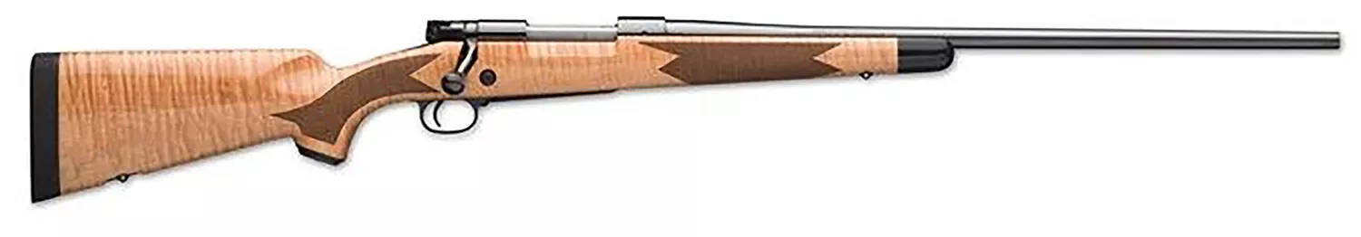 Winchester Model 70 Super Grade 6.5 PRC Rifle 24″ Gloss AAA Maple 535218294