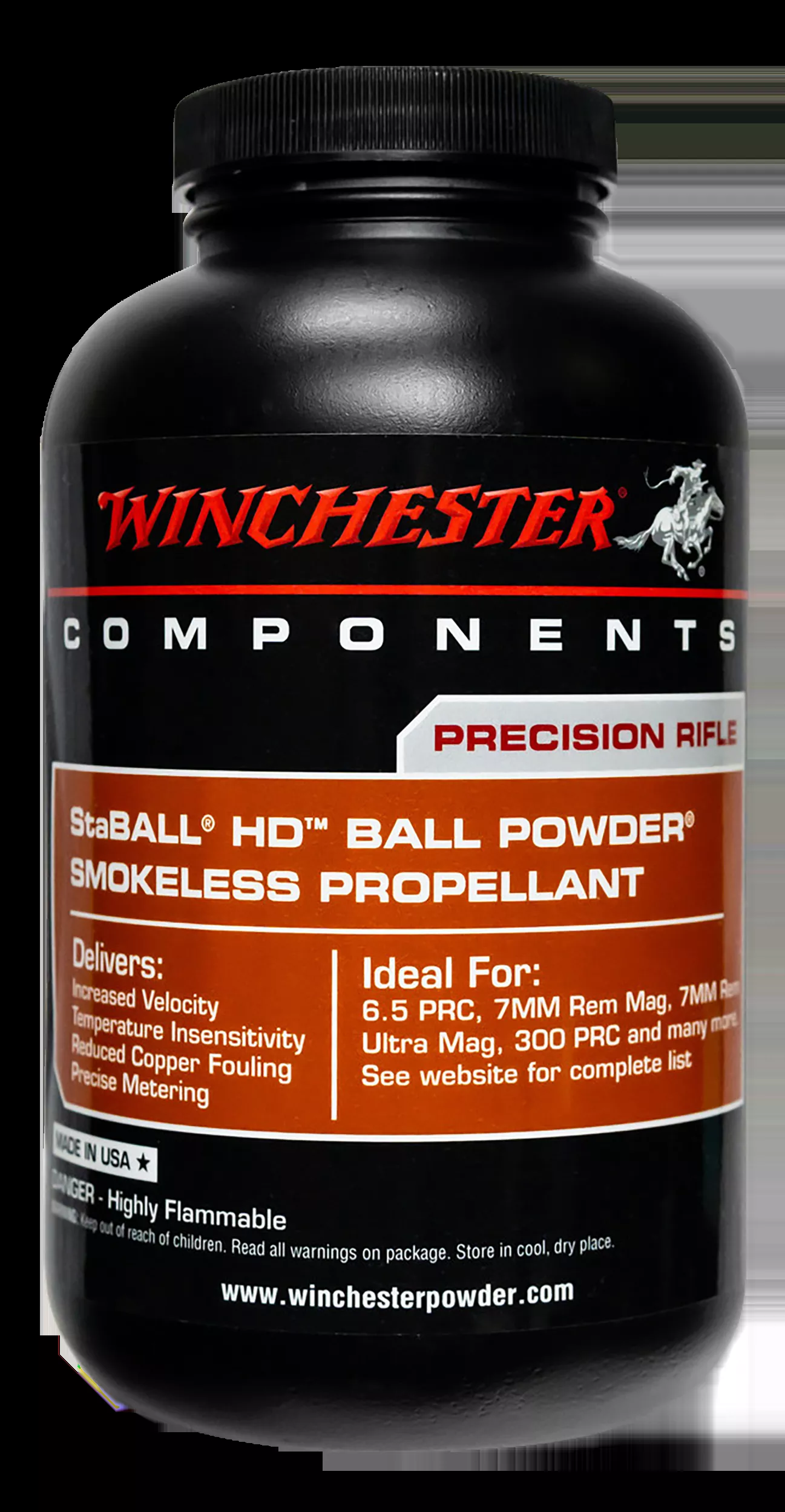 Winchester Powder Staball HD Rifle Powder 1LB