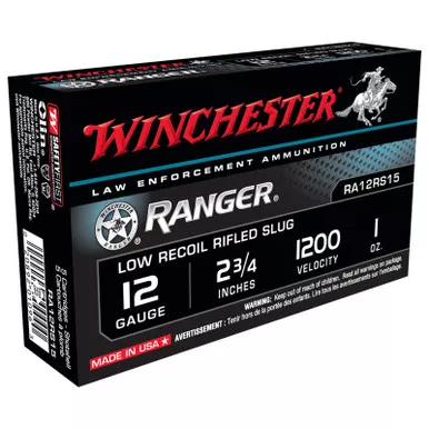 Winchester Ranger 12 gauge 2 3/4" Shell 5 Rounds