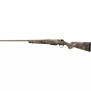 Winchester Repeating Arms 535783290 XPR Hunter Full Size 308 Win 3+1 22″ Flat Dark Earth Perma-Cote Sporter Barrel, Drilled & Tapped Steel Receiver, TrueTimber Strata Fixed Synthetic Stock, Left Hand
