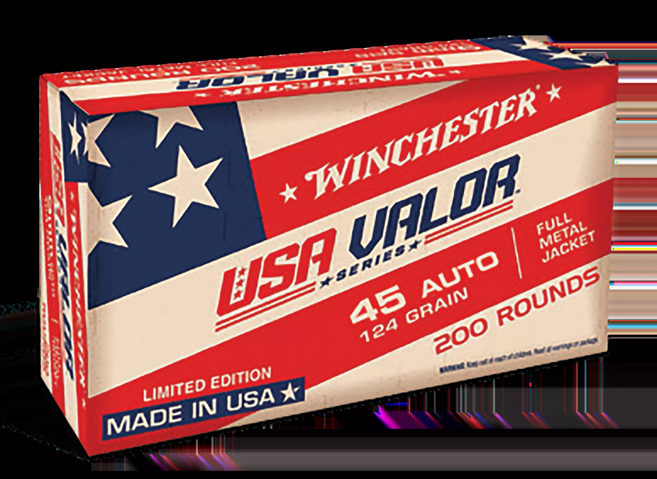 Winchester USA Valor 45 ACP 230gr FMJ 100rd