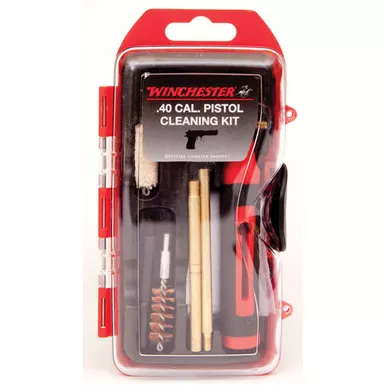 Winchester WIN40P Pistol Cleaning, Kit 40/10mm, Red, 14 Piece