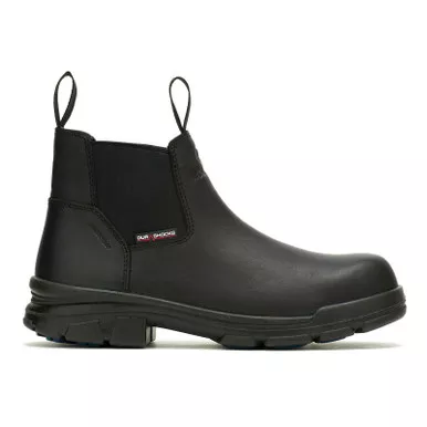 WOLVERINE Men's DuraShocks SR Icon Romeo Black Work Boots (W240046)