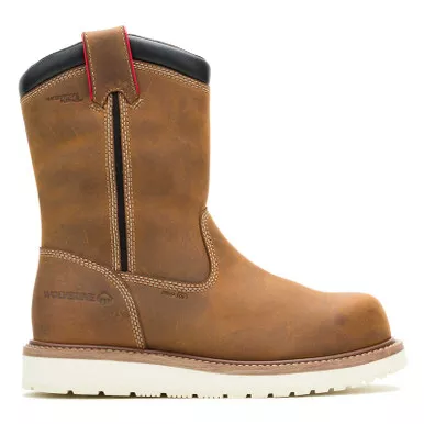 WOLVERINE Men's Loader II HyperRest Pull-On CarbonMax Wellington Trail Work Boots (W261039)