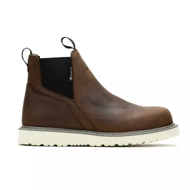 WOLVERINE Men’s Trade Wedge Romeo Sudan Brown Work Boots (W230040)