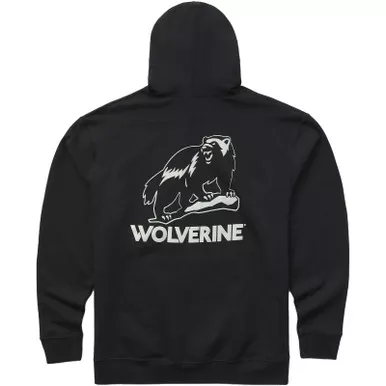 WOLVERINE Men’s Wolverine Black Graphic Hoody (W1220190-1004)