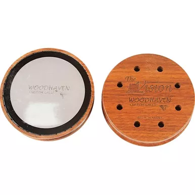 Woodhaven WH124 Vision Turkey Call Aluminum, Brown