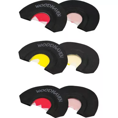Woodhaven WH510 Pure Turkey Mouth Call, Black, 3 Pack