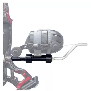 Woody Wire WW251 Pro Bowfishing Reel Seat II, Black