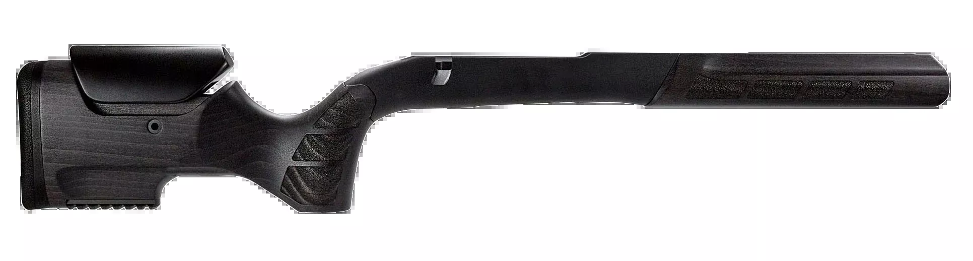 Woox Exactus Stock Rem 700 Bdl – Long Action Midnight Grey