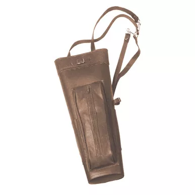 Wyandotte 3200 Leather Center Back Quiver Large, Brown, Right Hand/Left Hand