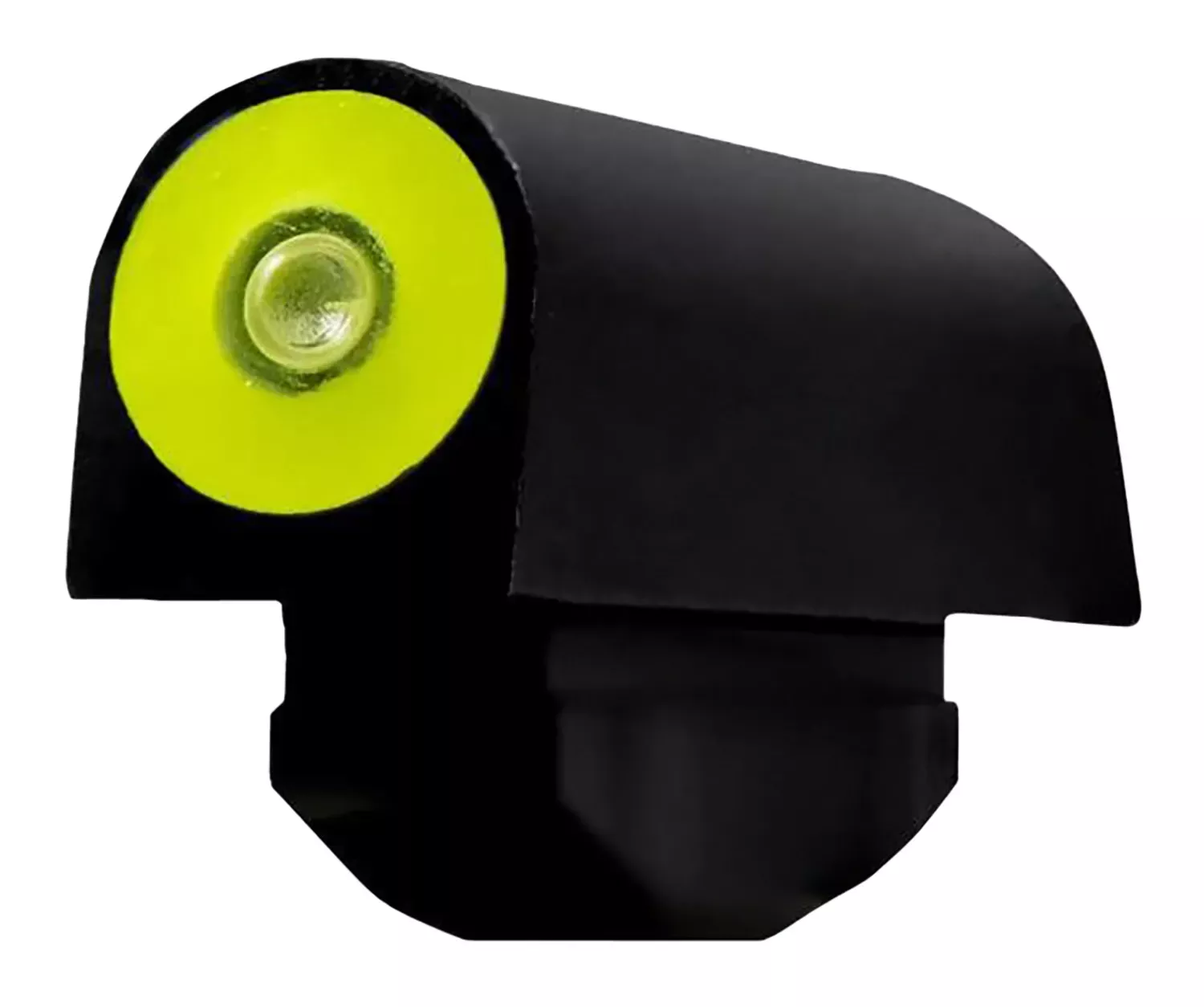 XS Sights Big DotTritium Green with Yellow Outline Front Sight Black Frame for Ruger SP101; S&W J Frame