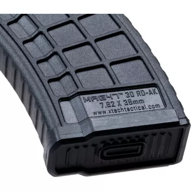 XTech Tactical XTT115-2-BLK-MAG47 Mag47 Gen2 Mag AK47, Black, 30 Round