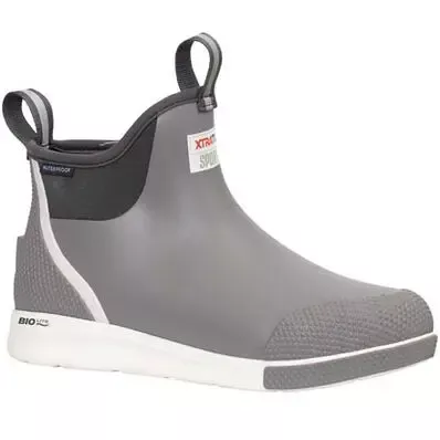 XtraTuf Men’s Sport 6″ Ankle Deck Boots-Gray-8