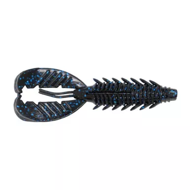 Xzone Adrenaline Craw Jr. 3.5 inch 7 pack Black Blue Flake