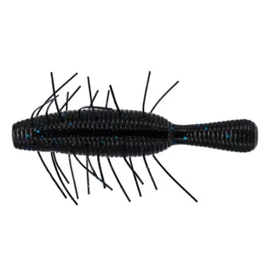 Yamamoto Fuzzy Nuki 3.5″ 4 Pack Black Blue Fleck
