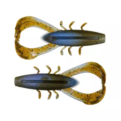 Yamamoto Nuki Bug 3.5" 6Pk Blue Craw