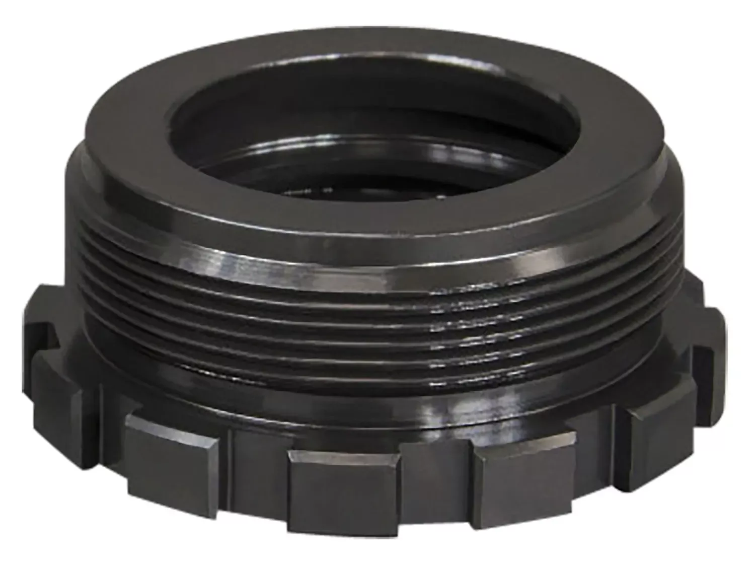 Yankee Hill Kurz QD Adapter TI 1-3/8″-24 tpi Black Titanium