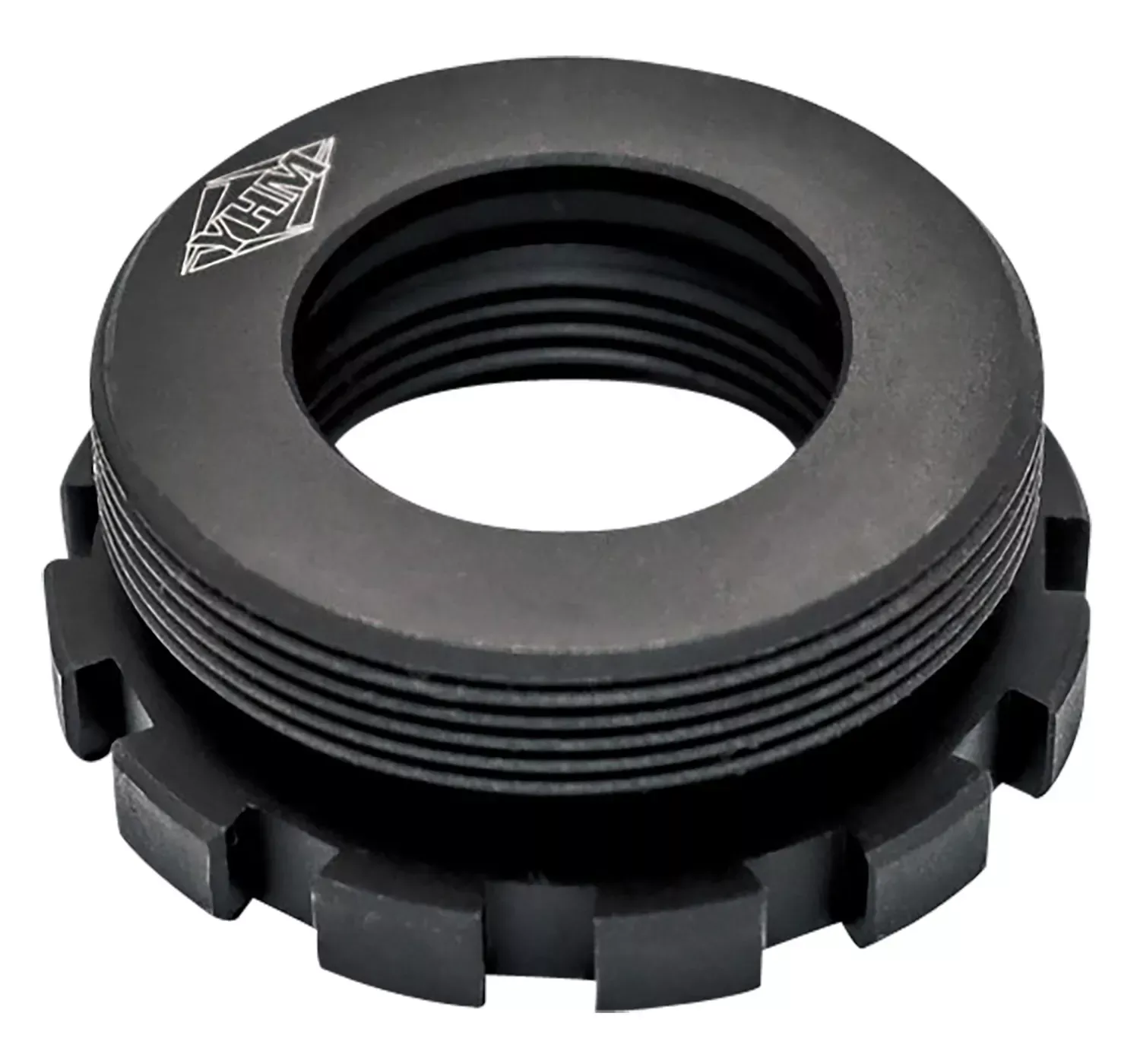 Yankee Hill sRx QD Adapter 9mm, 1-3/8″-24 tpi, Black Stainless Steel
