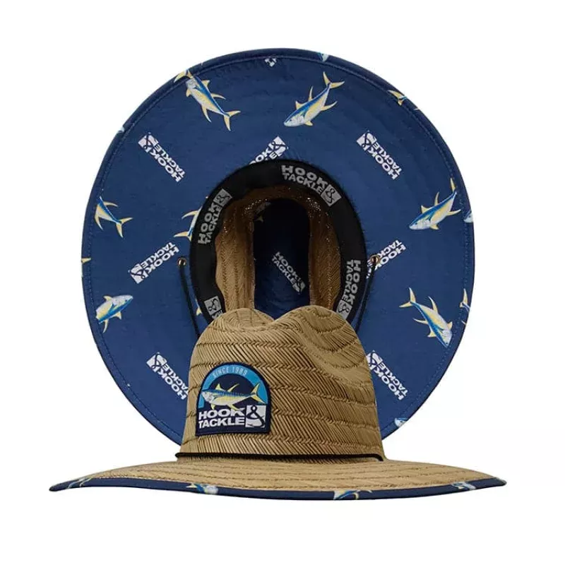 Yellowfin Straw Hat|Natural-lifeguard|M/L&L/XL
