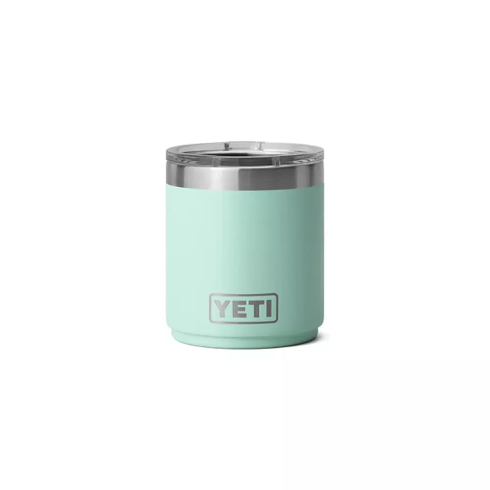 YETI Rambler 10 oz Lowball w/Magslider Lid – Seafoam