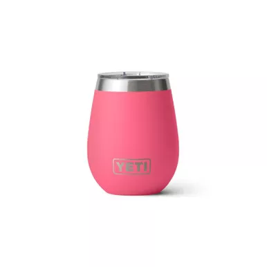 Yeti Rambler 10oz Wine Tumbler MS Tropical Pink